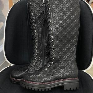 Laura Ashley Black Boots